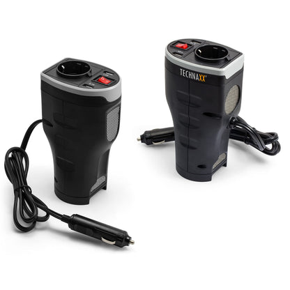 Technaxx - Car Power Inverter - 2 Usb Ports