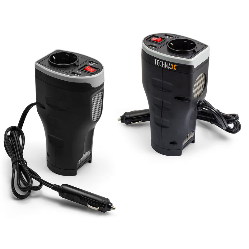 Technaxx - Car Power Inverter - 2 Usb Ports