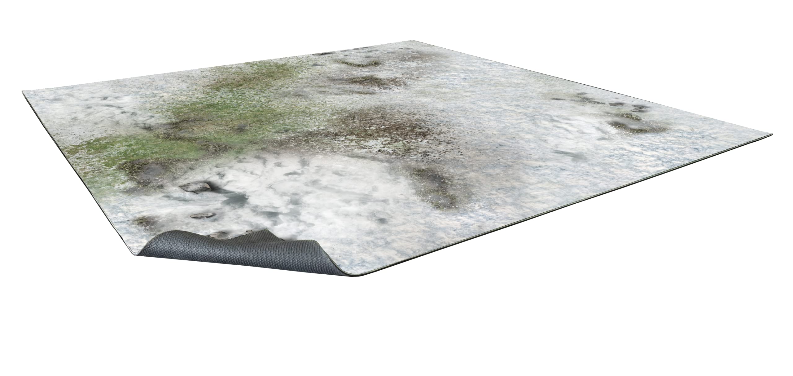 Battle Systems Terrain Winter Snowscape Game Mat 2x2 - Neoprene Playmat for Warhammer, D&D, Frostgrave and More!