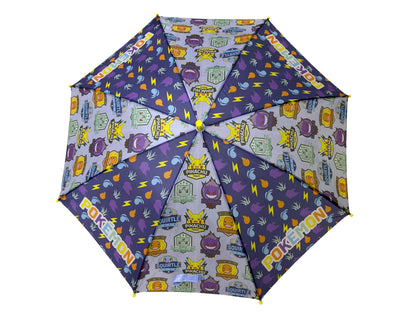 CyP Brands - Pokémon Regenschirm, Kinderschirm, Ø 54 cm, Kinderschirm, Automatik, Mehrfarbig, Offizielles Produkt, Mehrfarbig, mehrfarbig