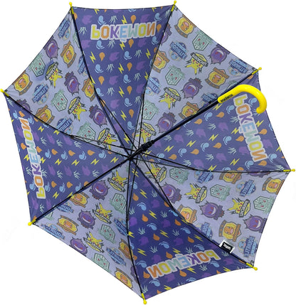 CyP Brands - Pokémon Regenschirm, Kinderschirm, Ø 54 cm, Kinderschirm, Automatik, Mehrfarbig, Offizielles Produkt, Mehrfarbig, mehrfarbig