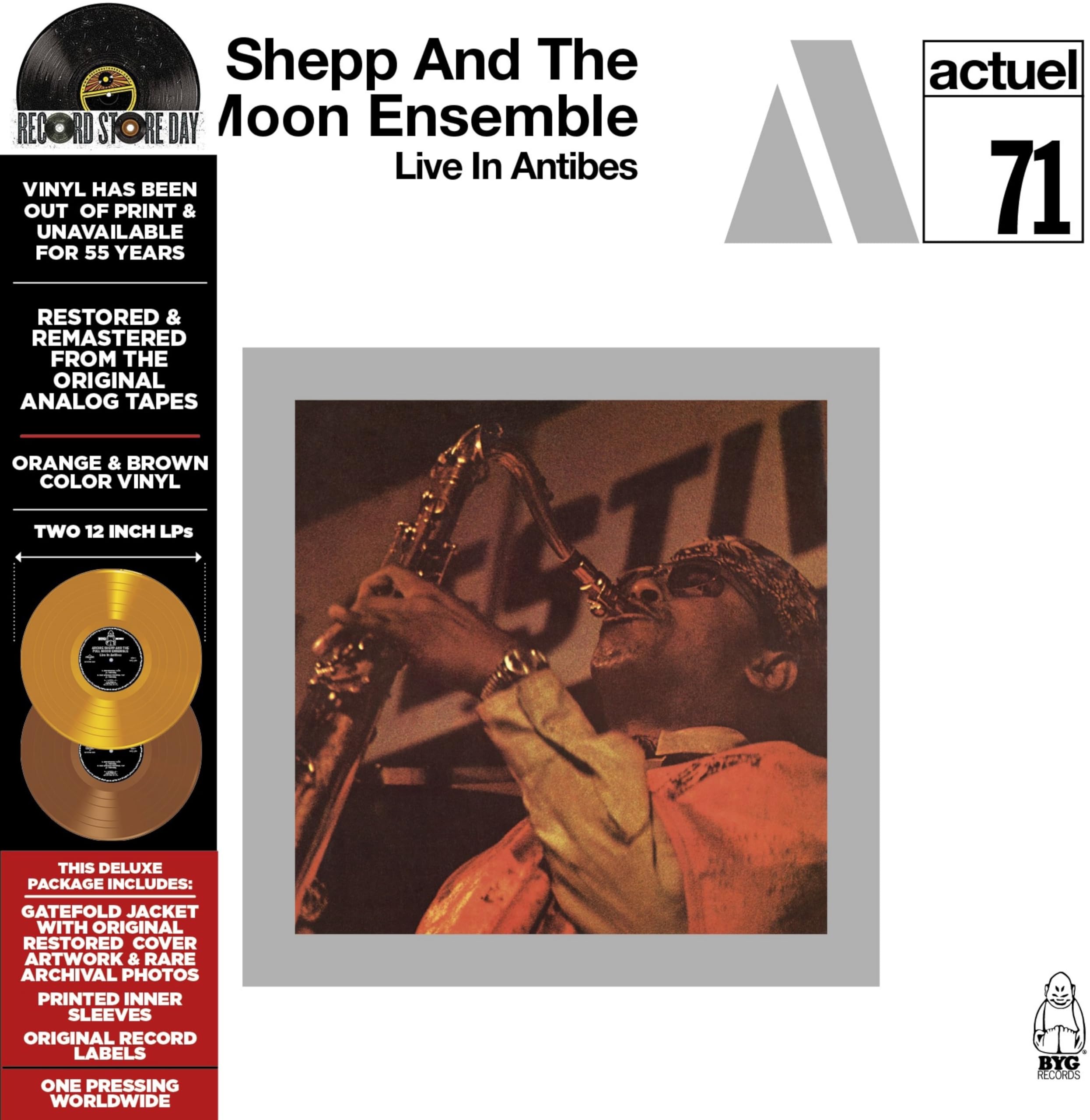 Live In Antibes (Orange/Brown (Rsd 2025