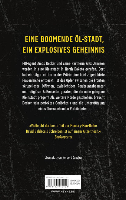 Open Fire: Thriller (Die Memory-Man-Serie, Band 6