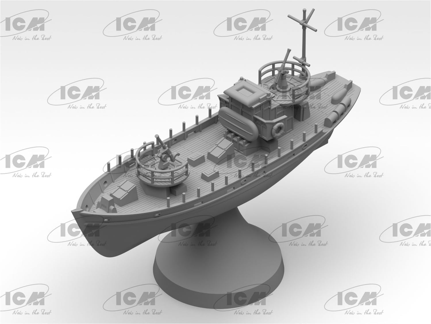 ICM 1:350 - WWII German KFK Kriegsfischkutter Boat