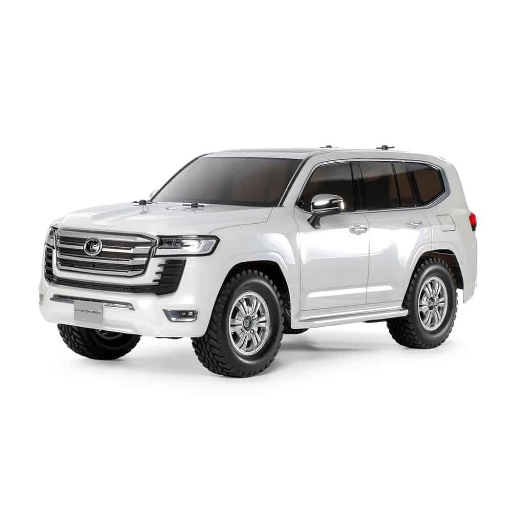 Tamiya 58688 1:10 RC Toyota Land Cruiser LC300 CC-02 Remote Controlled Car, RC Vehicle, Model Building, Kit for Assembly, Hobby, Crafts