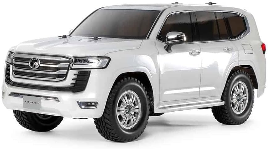 Tamiya 58688 1:10 RC Toyota Land Cruiser LC300 CC-02 Remote Controlled Car, RC Vehicle, Model Building, Kit for Assembly, Hobby, Crafts
