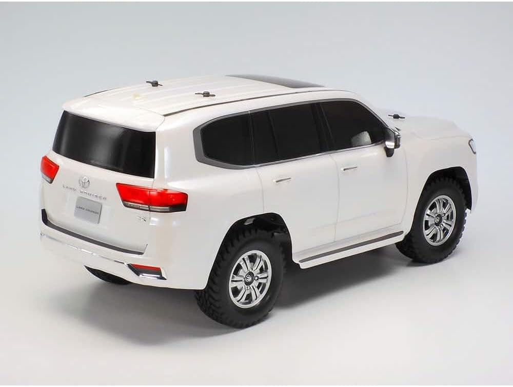 Tamiya 58688 1:10 RC Toyota Land Cruiser LC300 CC-02 Remote Controlled Car, RC Vehicle, Model Building, Kit for Assembly, Hobby, Crafts