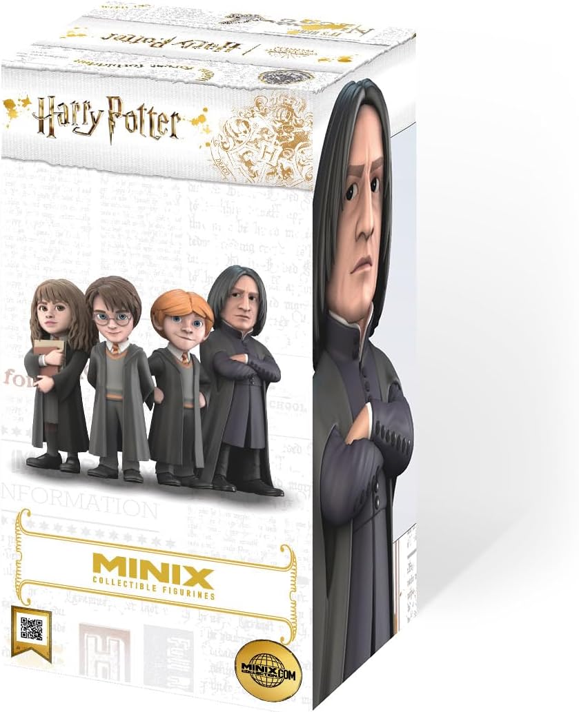 MINIX Bandai Figura de colección 12 cm, Harry Potter, Snape, Coleccionables para Exhibición, Idea de Regalo, Juguetes para Niños y Adultos, Fans De TV (MN18512)