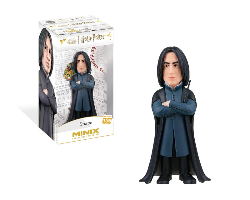 MINIX Bandai Figura de colección 12 cm, Harry Potter, Snape, Coleccionables para Exhibición, Idea de Regalo, Juguetes para Niños y Adultos, Fans De TV (MN18512)