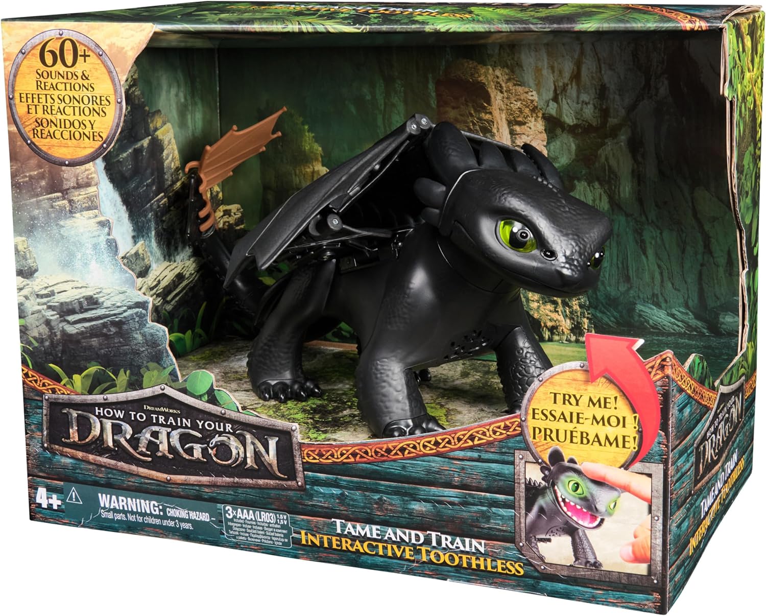 Dreamworks Dragons Figure UltPlasmaBlast Tthlss