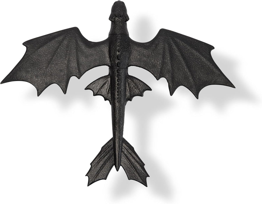 How to Train Your Dragon, Soaring Toothless Dragon Glider with 15” Wingspan, Kids Toys for Boys & Girls Ages 4 and up