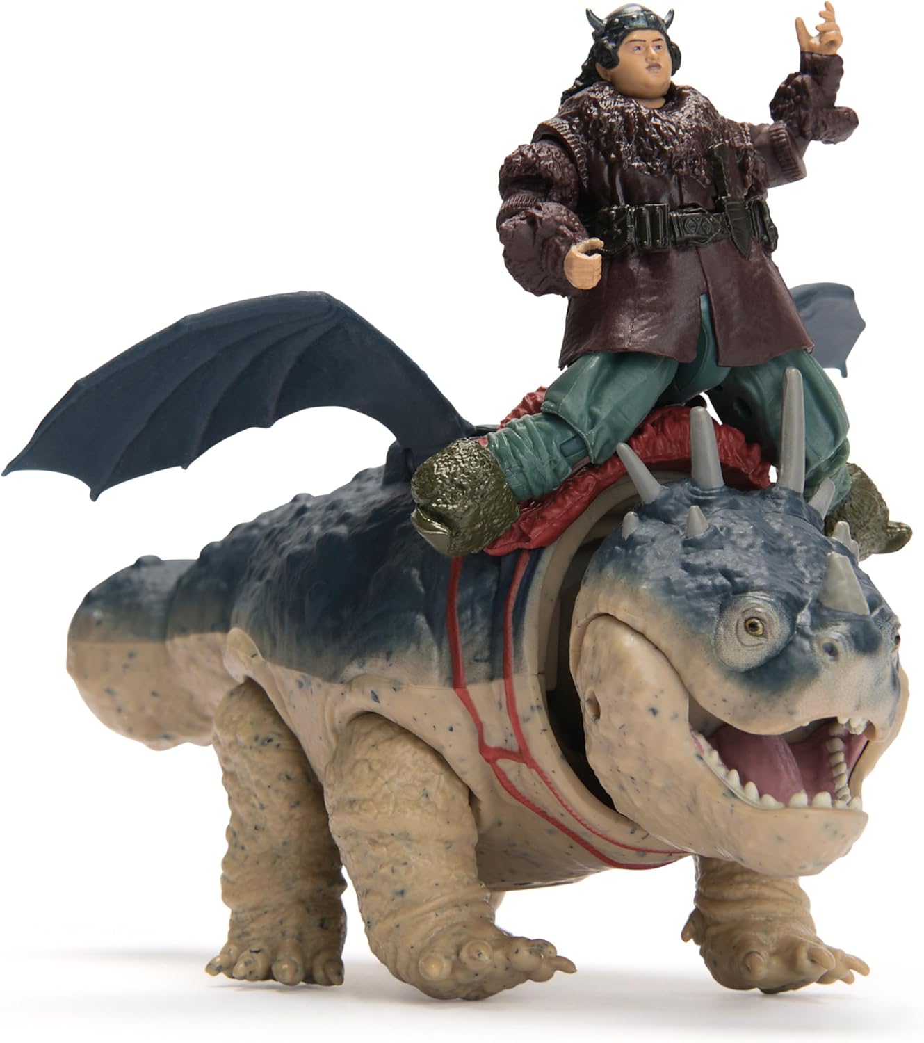 Dreamworks Dragons - Pack Figura Dragón y Vikingo: Gronkel y Patapez de Cómo Entrenar a Tu Dragón - Figuras de Acción Articuladas - 6074006 - Juguetes Niños 4 Años + - Regalo Niño 4 Años +