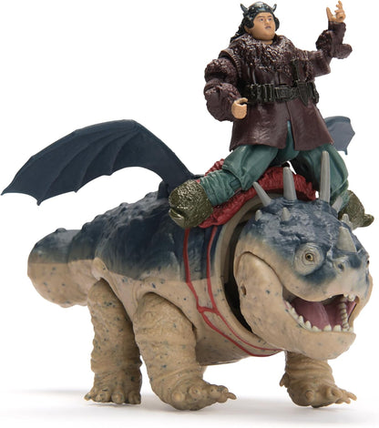 Dreamworks Dragons - Pack Figura Dragón y Vikingo: Gronkel y Patapez de Cómo Entrenar a Tu Dragón - Figuras de Acción Articuladas - 6074006 - Juguetes Niños 4 Años + - Regalo Niño 4 Años +
