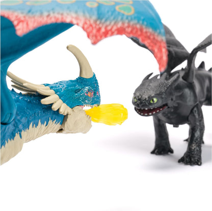 Dreamworks Dragons, How to Train Your Dragon, Battle Dragons, Fire Blast Deadly Nadder, 10” Action Figure, Kids Toys for Boys & Girls Ages 4 and up