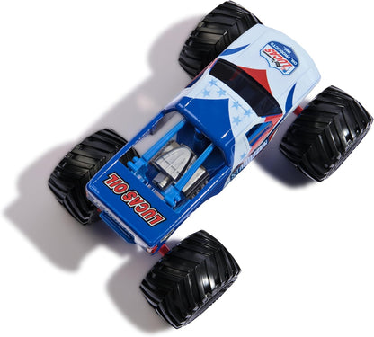 Monster Jam, Official Lucas Stabilizer Monster Truck, Collector Die-Cast Vehicle, 1:24 Scale, Kids’ Toys for Boys and Girls Aged 3 and up
