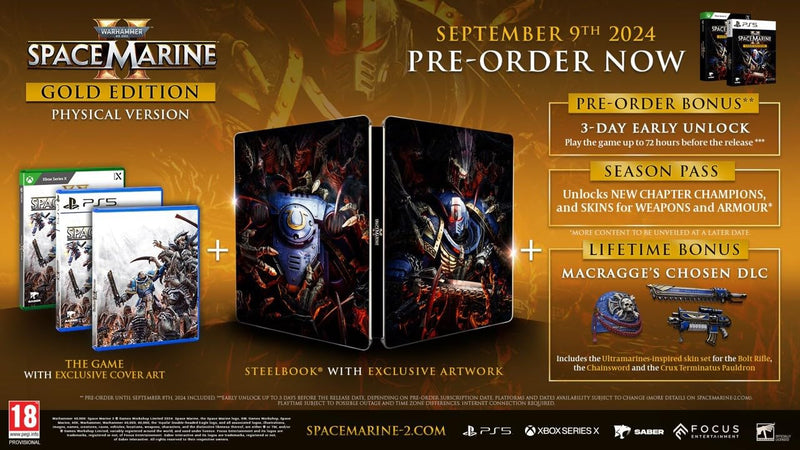 Warhammer 40.000 Space Marine Ii Gold Edition
