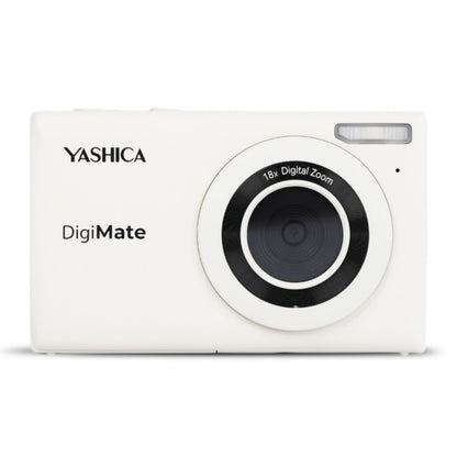 Yashica DigiMate 4K Digital Camera - 18X Zoom Supports Micro SD Cards Mini Camera for Teenagers