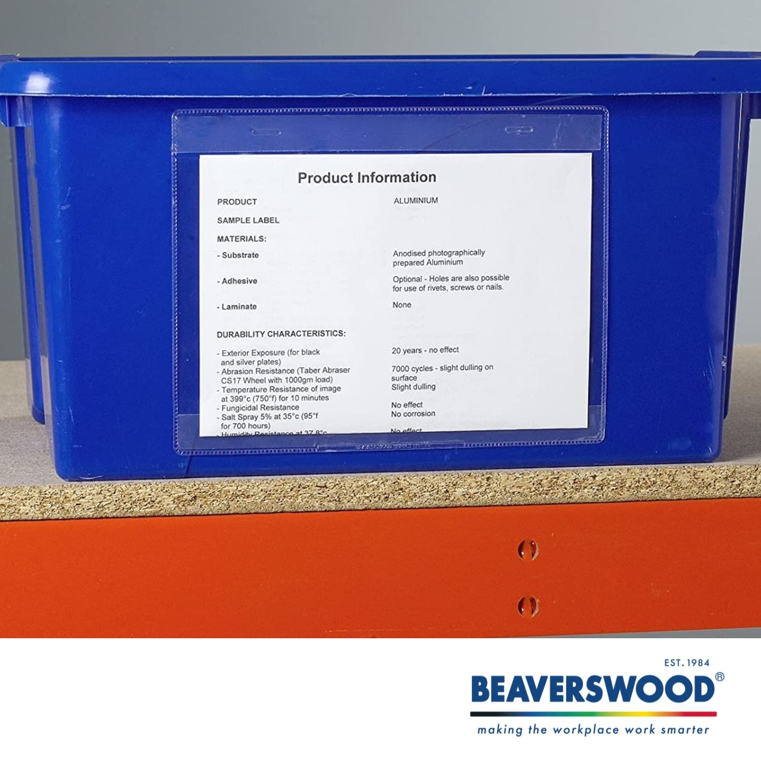 Self Adhesive Document Pocket ID, Self-Adhesive Document Holder, 155x230mm | for Labelling and Identifying Boxes, Folders, Documents