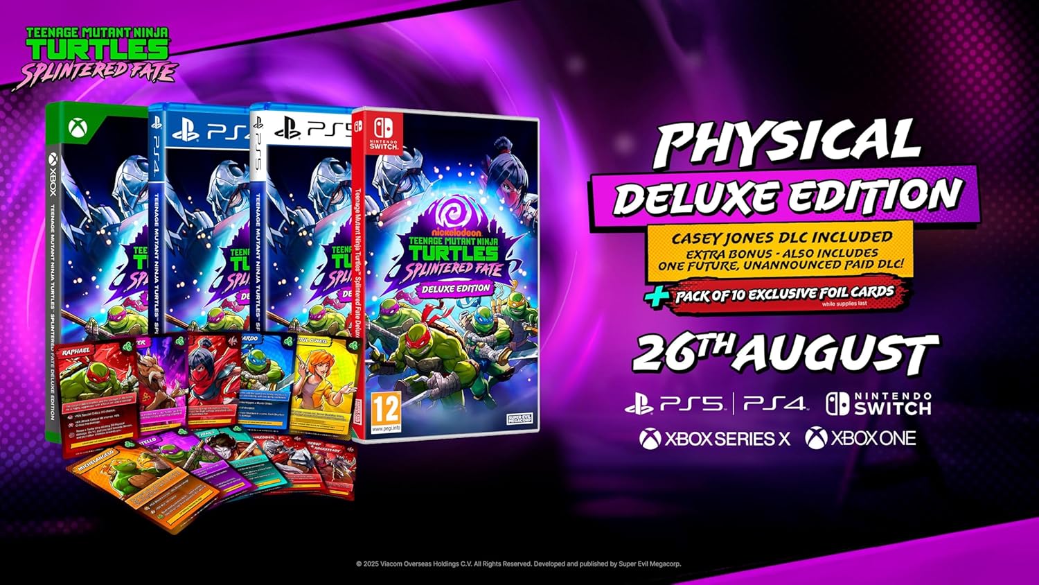 Teenage Mutant Ninja Turtles: Splintered Fate - Deluxe Edition - PS5 PS5 Deluxe Edition