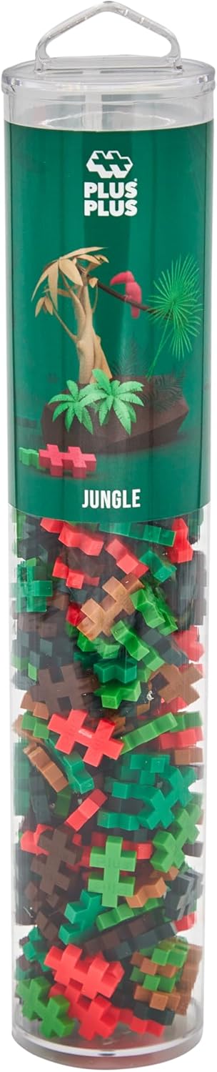 PLUS PLUS Jungle mix / 240 pcs Tube