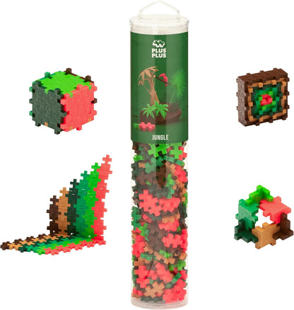 PLUS PLUS Jungle mix / 240 pcs Tube