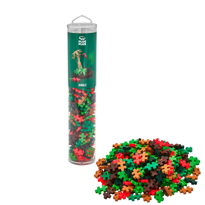 PLUS PLUS Jungle mix / 240 pcs Tube