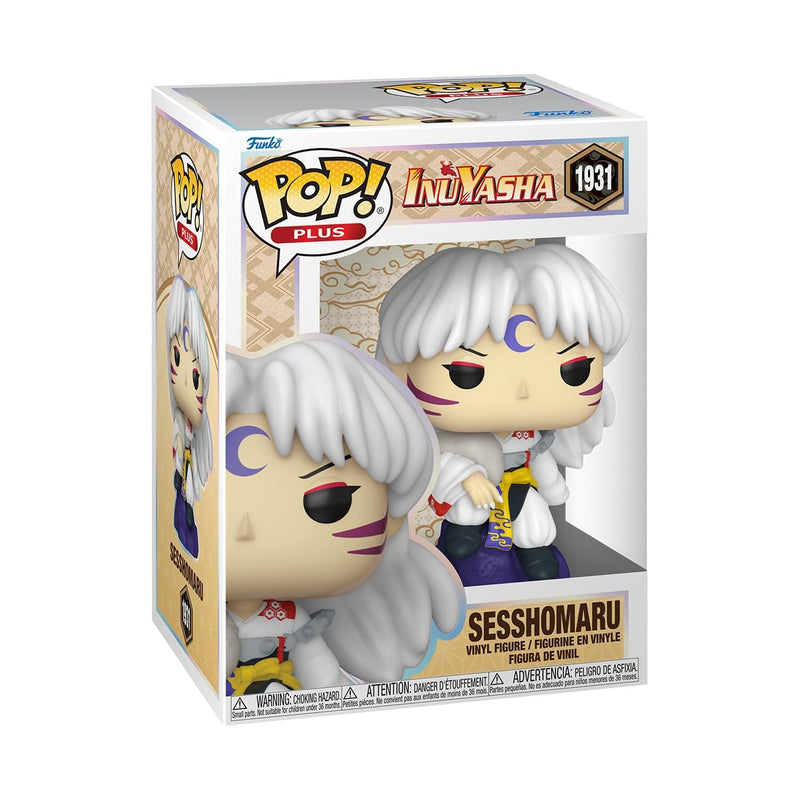 Funko Pop! Plus: IYA - Sesshomaru - (Sitting) - Inuyasha - Collectable Vinyl Figure - Gift Idea - Official Merchandise - Toys for Kids & Adults - Anime Fans - Model Figure for Collectors and Display