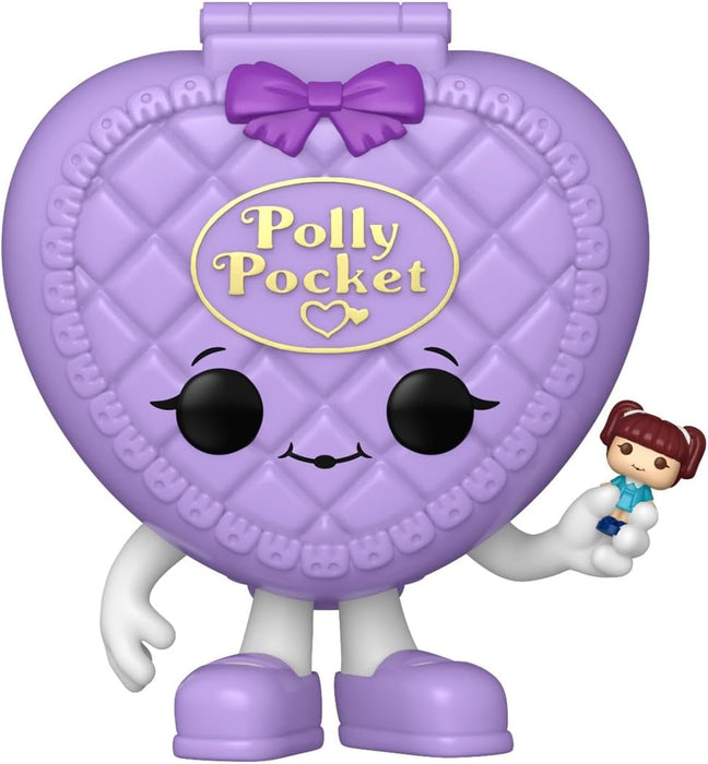 Funko Pop! Vinyl: Polly Pocket Shell Pocket - Heart Shell - Purple - Collectable Vinyl Figure - Gift Idea - Official Merchandise - Toys for Kids & Adults - Ad Icons Fans - Model Figure for Collectors