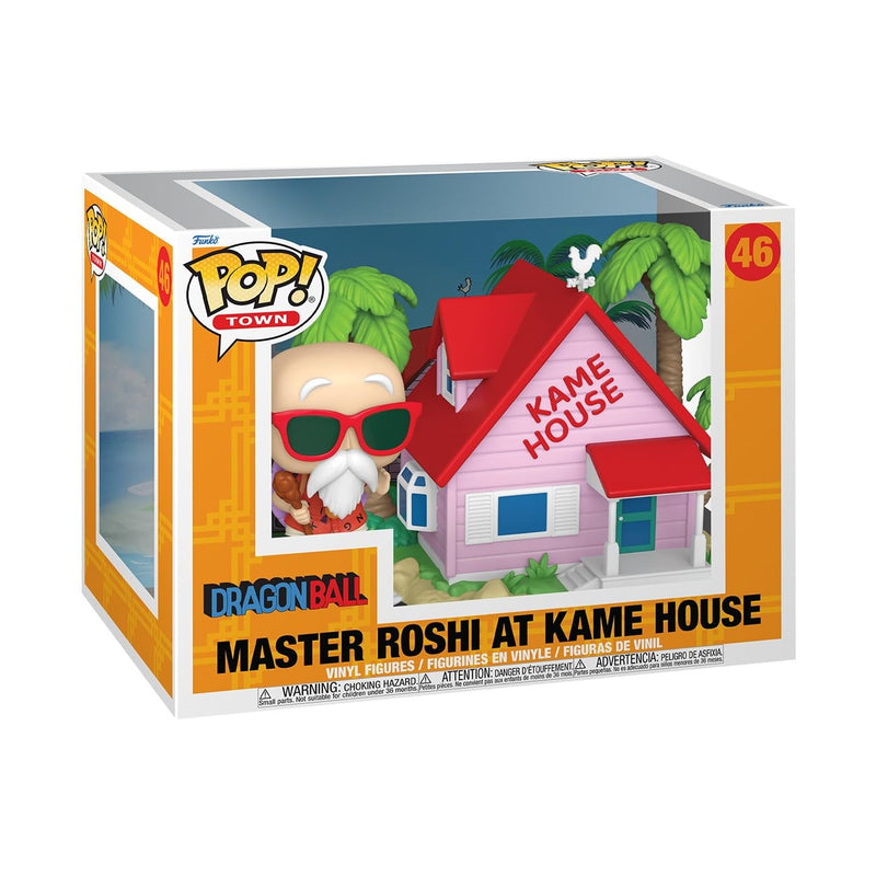 Funko Pop! Town: Dragon Ball - Master Roshi at Kame House - Collectable Vinyl Figure - Gift Idea - Official Merchandise - Toys for Kids & Adults - Anime Fans - Model Figure for Collectors