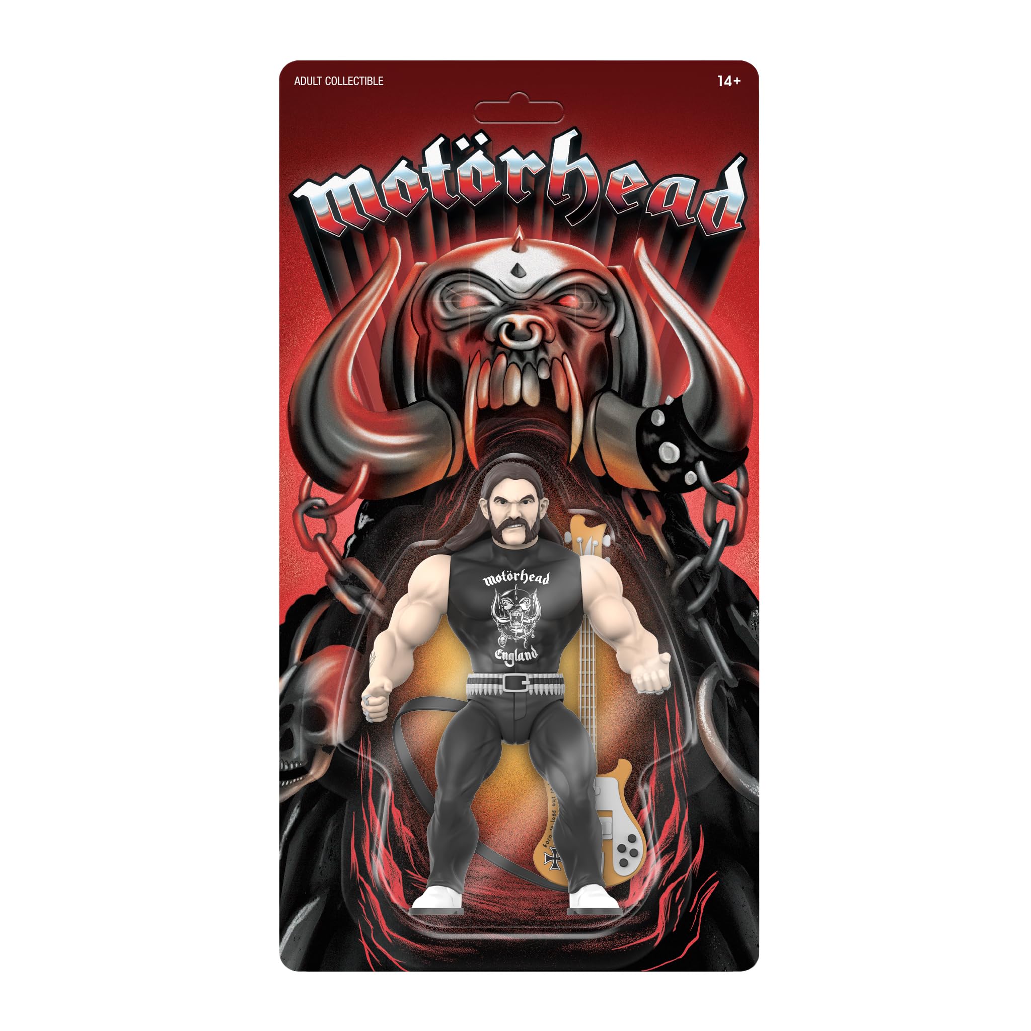Super7 Lemmy Kilmister (Motorhead) Vintage 5 1/2-Inch Action Figure