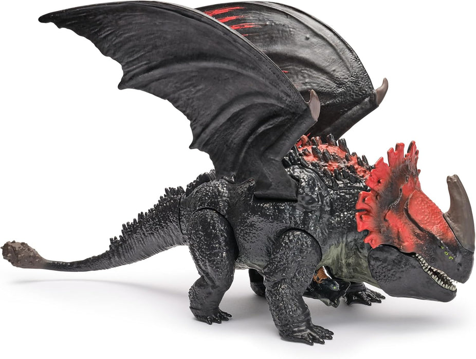 Dreamworks How to Train your Dragon, Actionfiguren-Set mit Roter Tod-Drachenfigur und kleinem Ohnezahn, Spielzeug für Kinder ab 4 Jahren, Rot