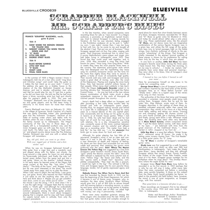 Mr. Scrapper`S Blues