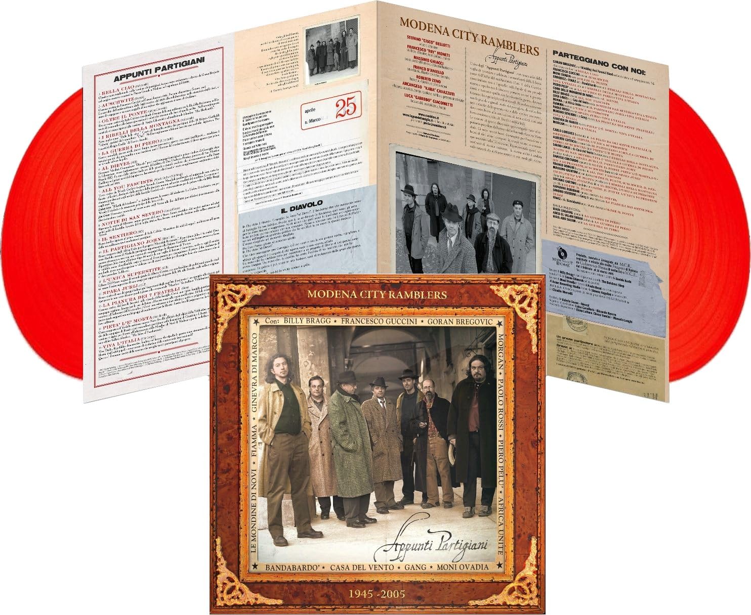 Vinile Modena City Ramblers - Appunti Partigiani (25Th Anniversary