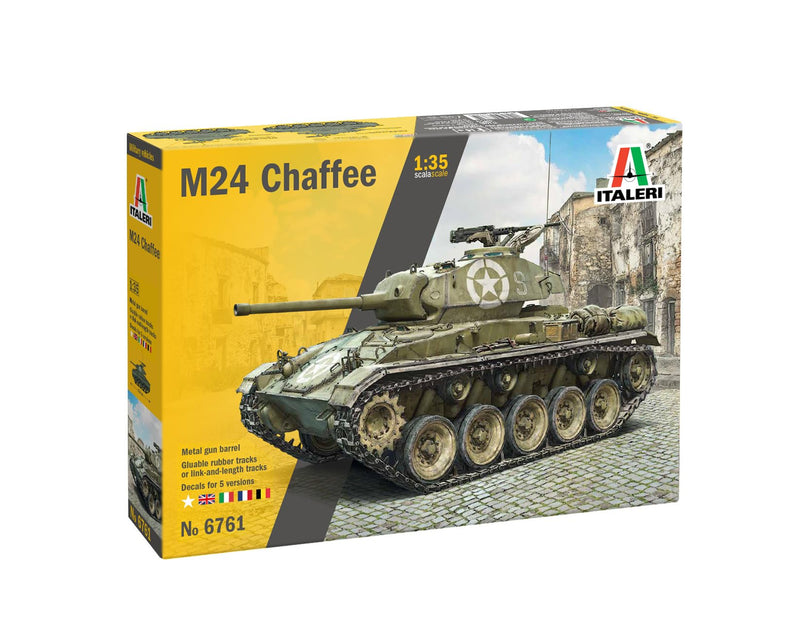Italeri 6761 M24 Chaffee 1:35 Scale Plastic Model Kit/Model Assembly