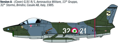Italeri 92645 G.91 R1/R3 Gina 1:48 Model Kit