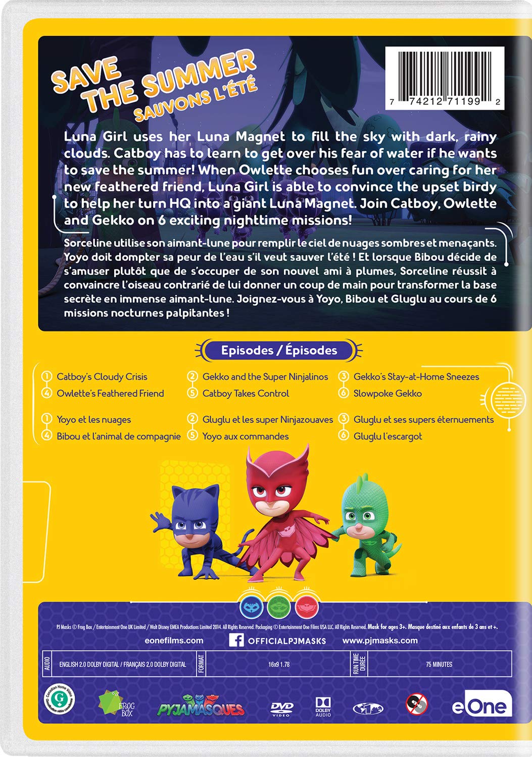 PJ Masks - Save the Summer  (Bilingual)