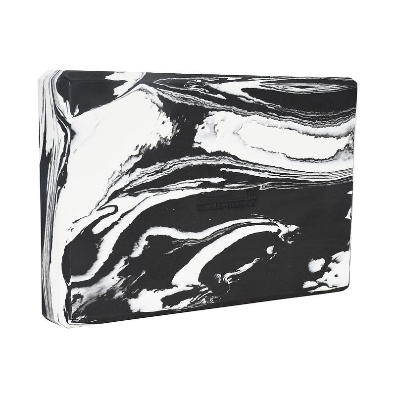 Urban Fitness Marbled Yoga Block Black/White Black/White