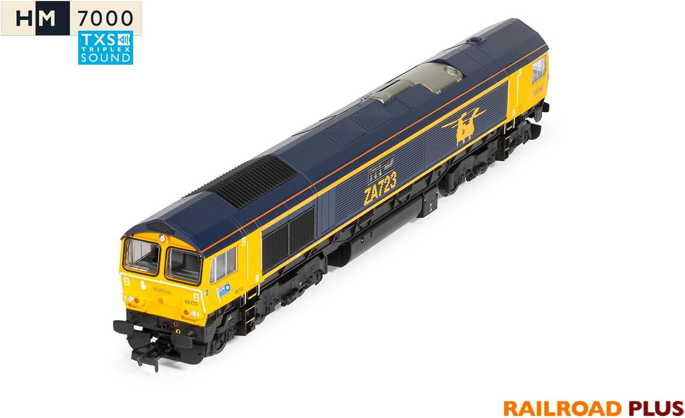 Hornby R30429TXS RailRoad Plus avec son GBRf Classe 66 Chinook 6672300 Gauge