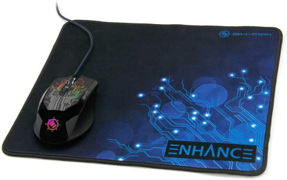 Large Gaming Mouse Pad XL - Big Mouse Mat, Anti-Fray Stitching, Non-Slip Rubber Base, High Precision Tracking - Voltaic Series