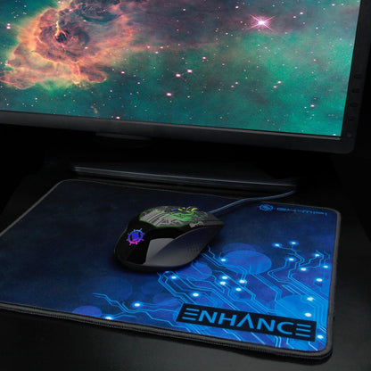 Large Gaming Mouse Pad XL - Big Mouse Mat, Anti-Fray Stitching, Non-Slip Rubber Base, High Precision Tracking - Voltaic Series