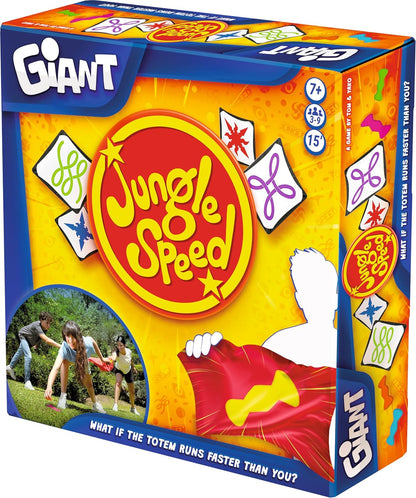 Zygomatic | Jungle Speed Giant | Party Family Card Game | Ages 7+ | 3-9 Players | 15 Minutes Playing Time