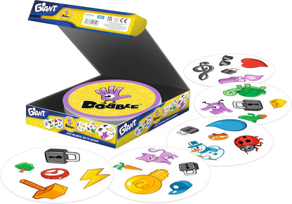 Asmodee | Dobble Giant | Party Family Card Game | Ages 6+ | 2-12 Players | 15 Minutes Playing Time