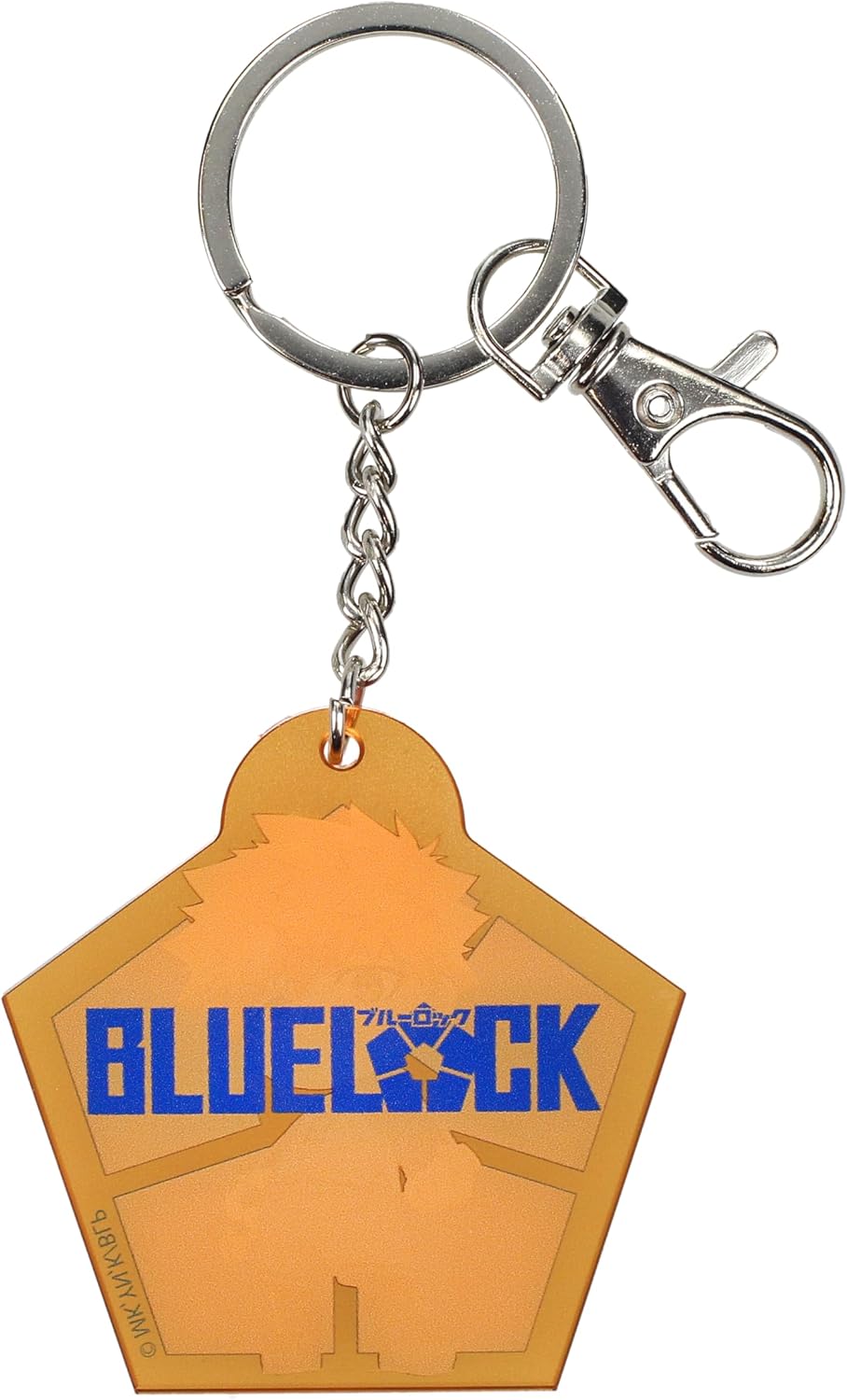 SD TOYS - Chibi Rensuke Kunigami Blue Lock Acrylic Keychain - Orange, orange, S