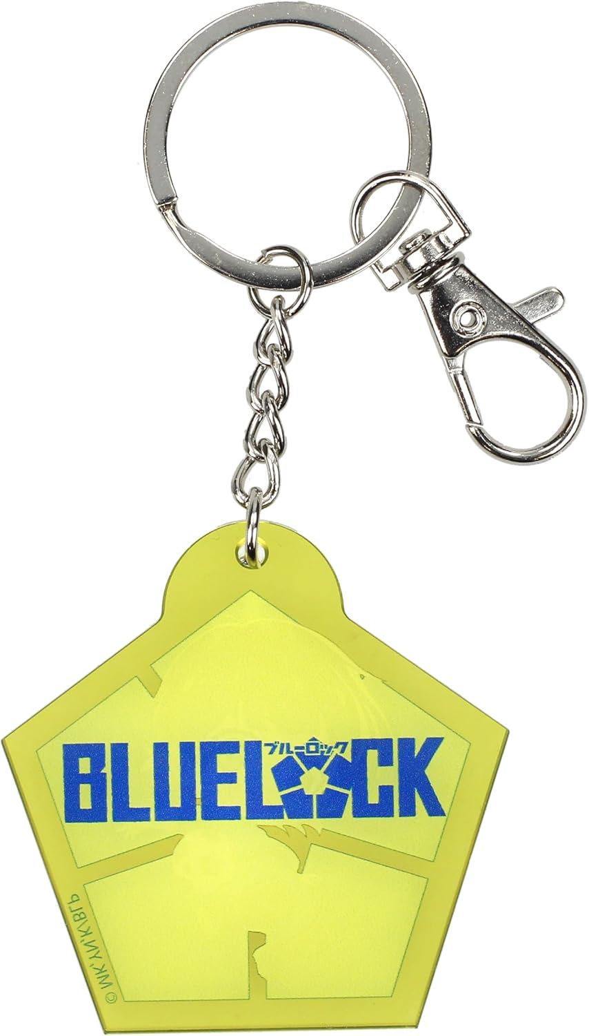 SD TOYS - Chibi Meguru Rachira Blue Lock Acrylic Keyring - Yellow, lemon tree, S