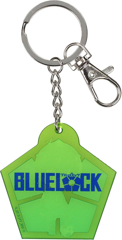 SD TOYS - Chibi Yoichi Isagi Blue Lock Acrylic Keychain - Green Color, green, S