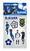 SD Toys USA Blue Lock Stickers Set