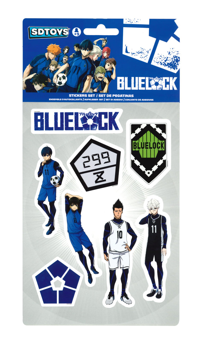 SD Toys USA Blue Lock Stickers Set