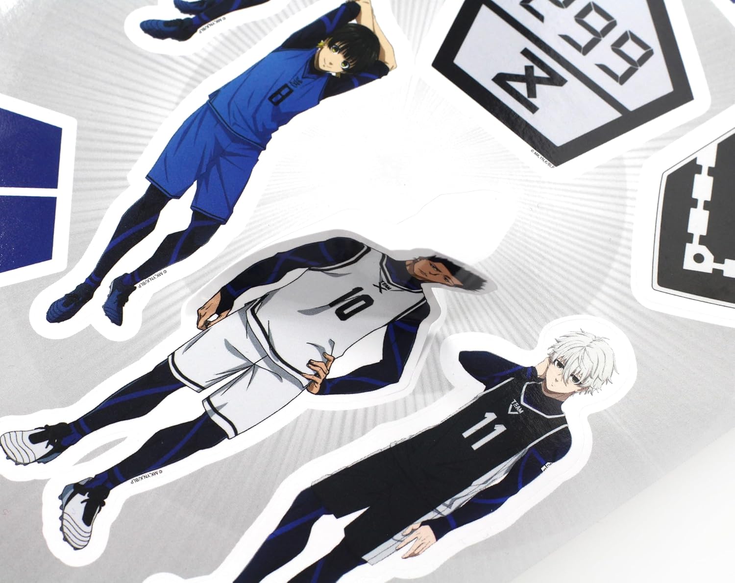 SD Toys USA Blue Lock Stickers Set