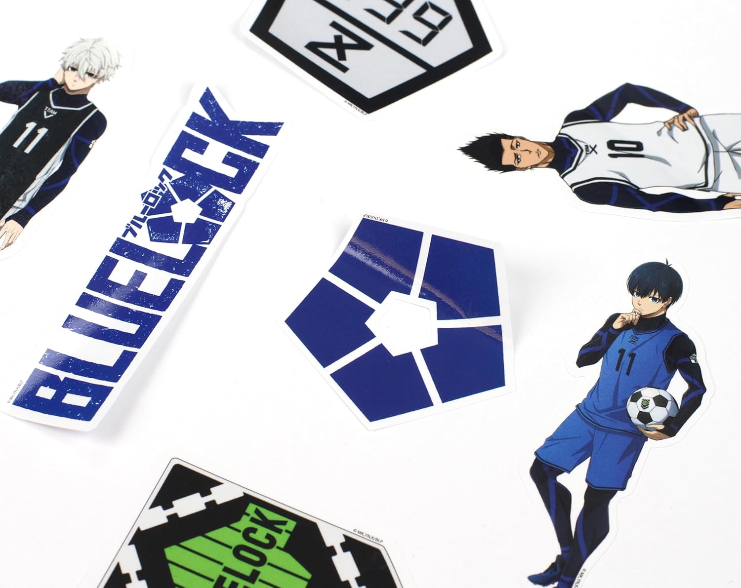 SD Toys USA Blue Lock Stickers Set