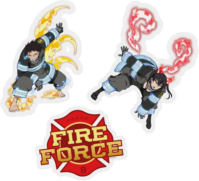 SD Toys USA FIRE Force Stickers Set